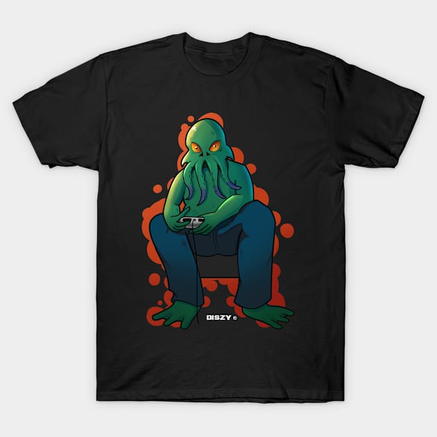 Arkham Myth Tentacles Horror Pen & Paper Gamer T-Shirt by Schimmi